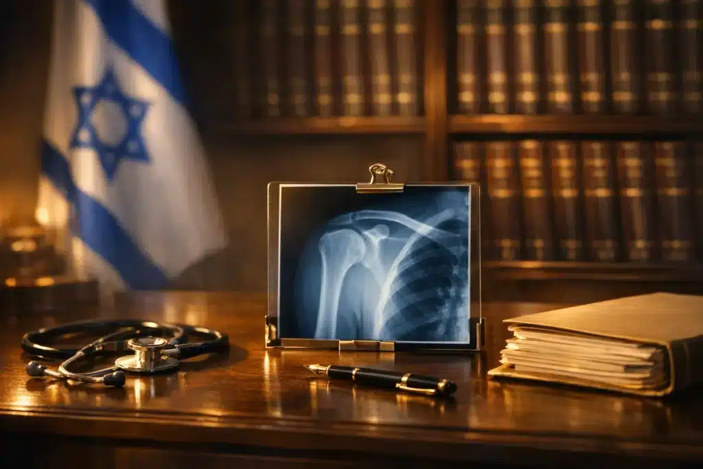 פריקת כתף בצבא - מדריך אחוזי נכות, פיצויים וזכויות