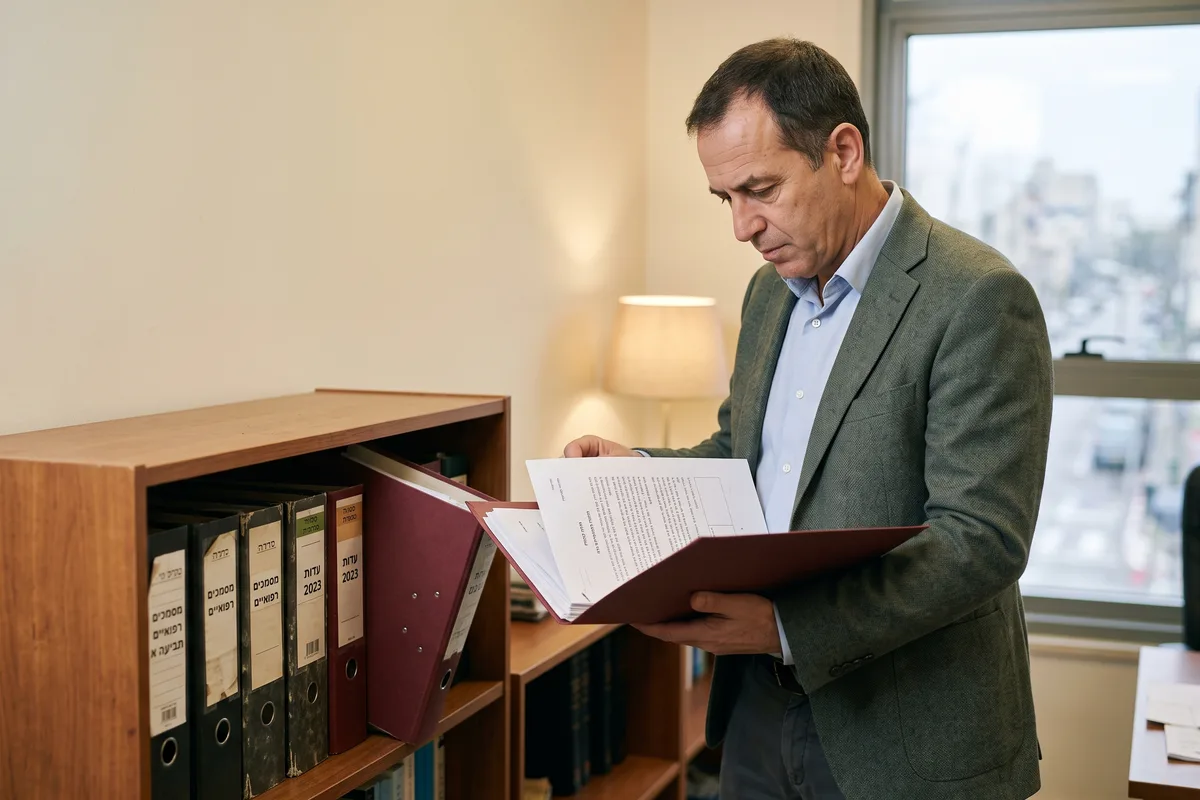 שכר טרחה עורך דין משרד הביטחון: כמה מותר לגבות לפי החוק 16 עורך דין נכי צהל בודק תיק תביעה מול משרד הביטחון לפי מסלול הטיפול